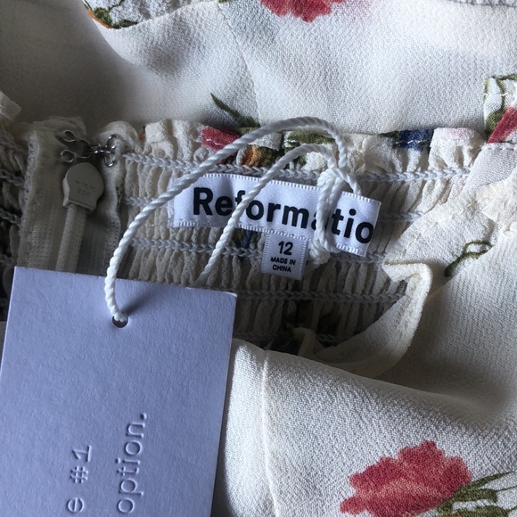 REFORMATION 🤩Nikita MIDI Dress in Noemi Print - Picture 11 of 11